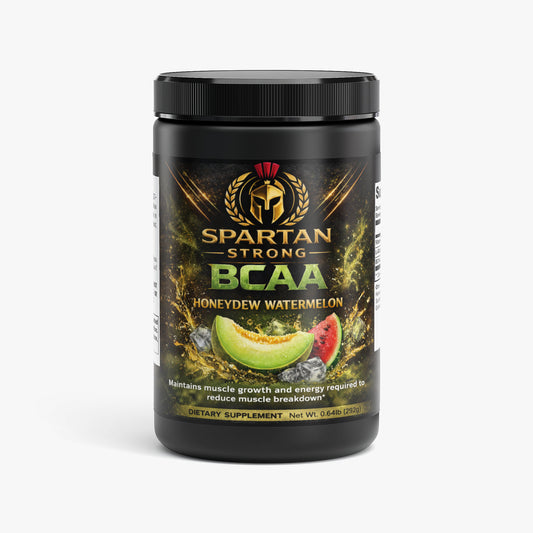 Spartan Strong BCAA Post Workout Powder Supplement (Honeydew/Watermelon)
