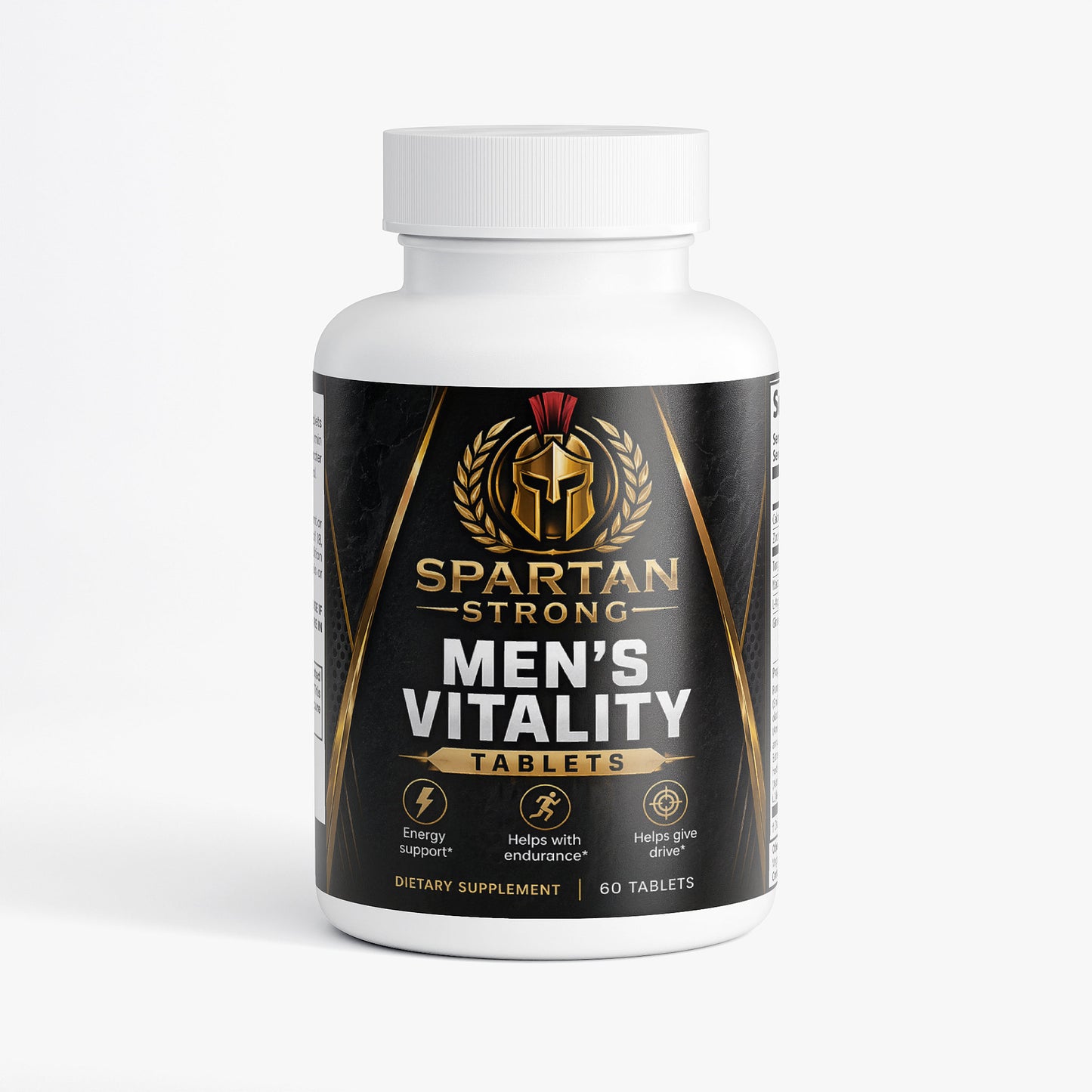 Spartan Strong Men's Vitality Tablets Supplements