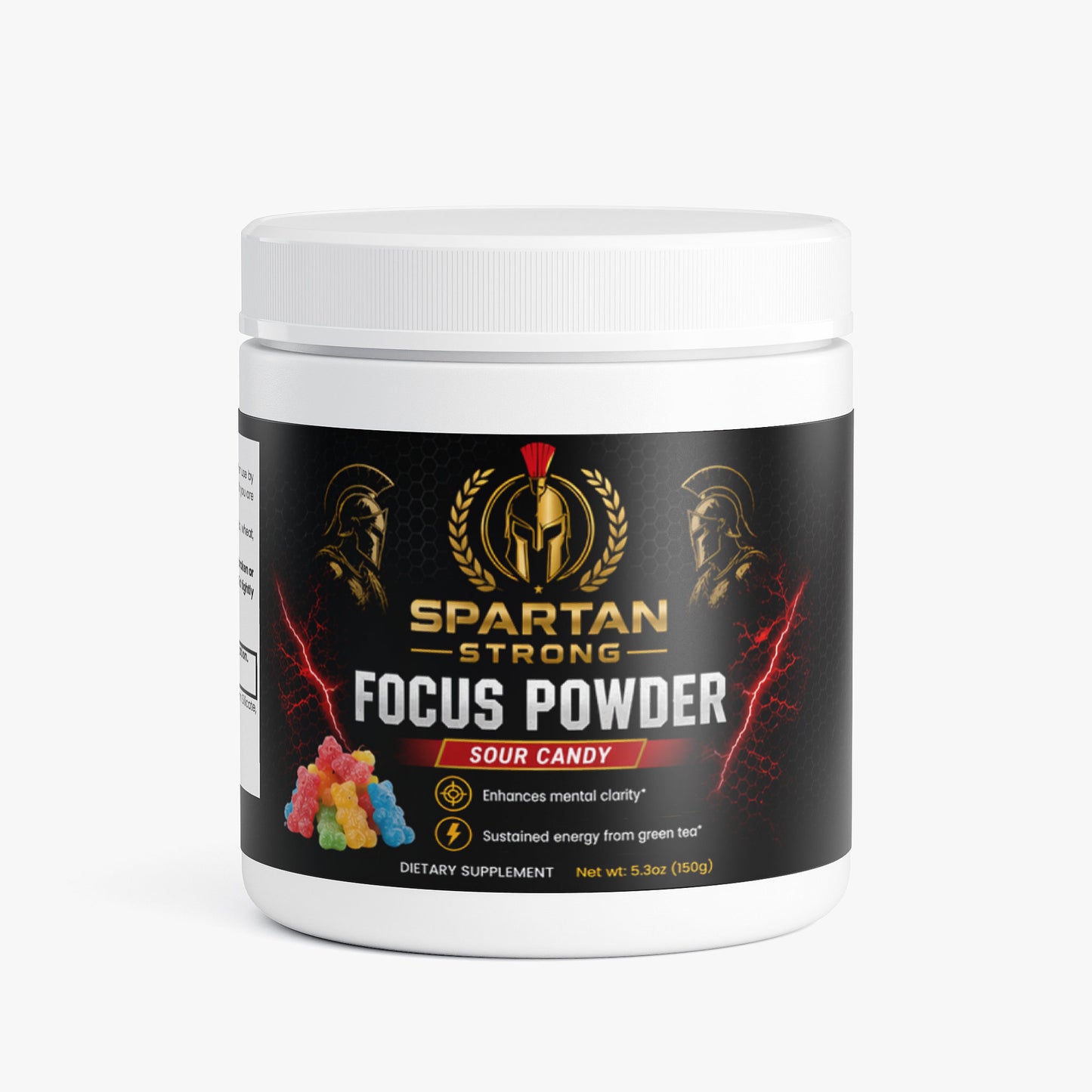 Spartan Strong Focus Powder Supplement (Sour Candy)