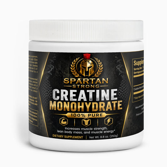Spartan Strong Creatine Monohydrate Powder Supplement
