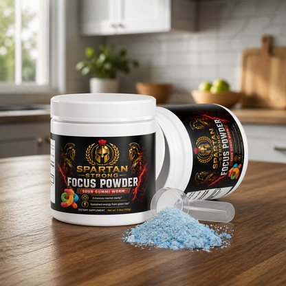 Spartan Strong Focus Powder Supplement (Sour Gummi Worm)