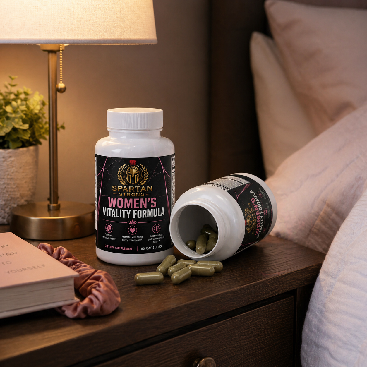 Spartan Strong Women's Vitality Formula Capsules Supplements
