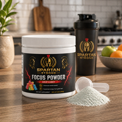 Spartan Strong Focus Powder Supplement (Sour Candy)