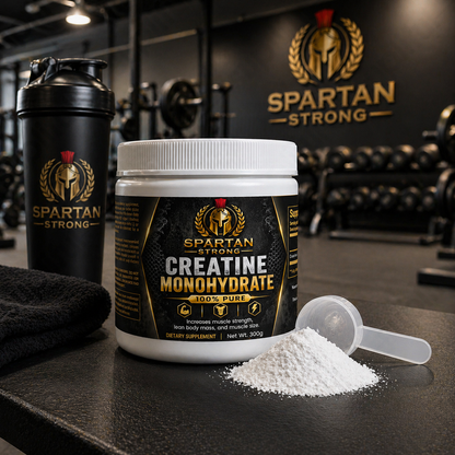 Spartan Strong Creatine Monohydrate Powder Supplement
