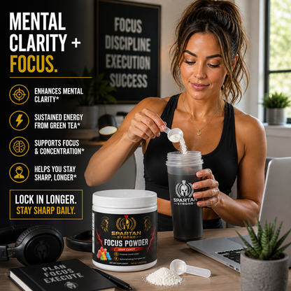Spartan Strong Focus Powder Supplement (Sour Candy)